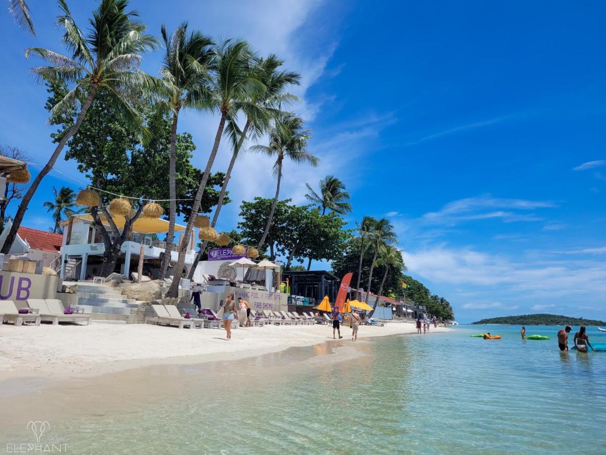 Elephant Beach Club & Resort Samui Chaweng Plajı Dış mekan fotoğraf