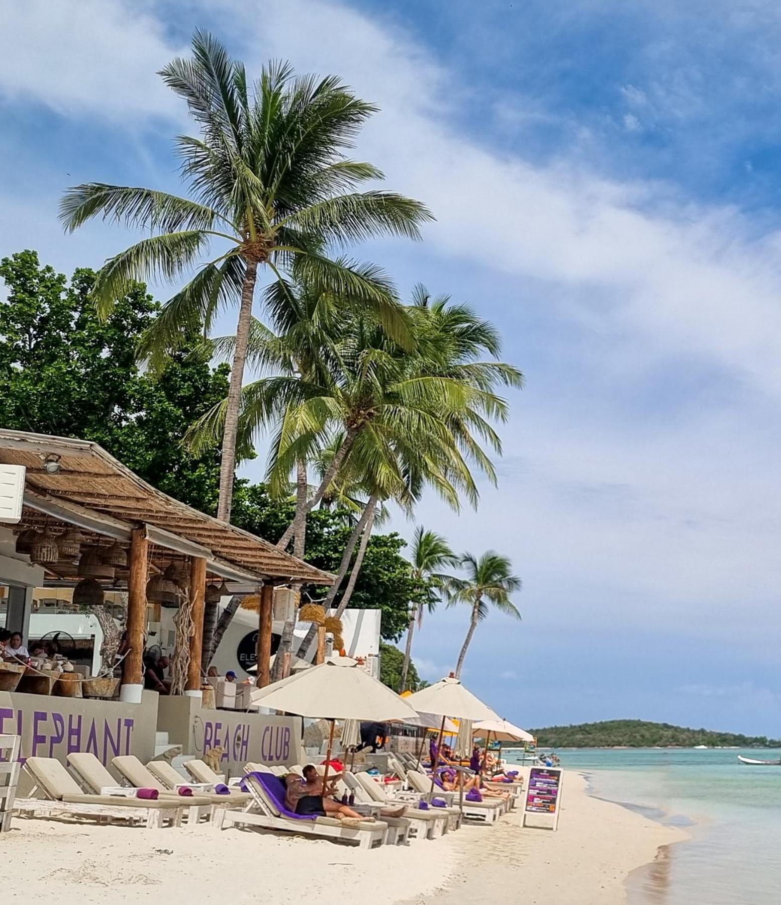 Elephant Beach Club & Resort Samui Chaweng Plajı Dış mekan fotoğraf