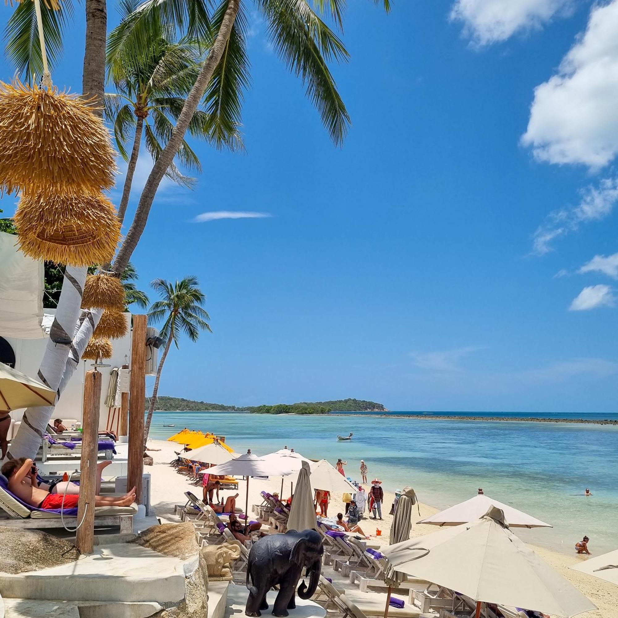 Elephant Beach Club & Resort Samui Chaweng Plajı Dış mekan fotoğraf